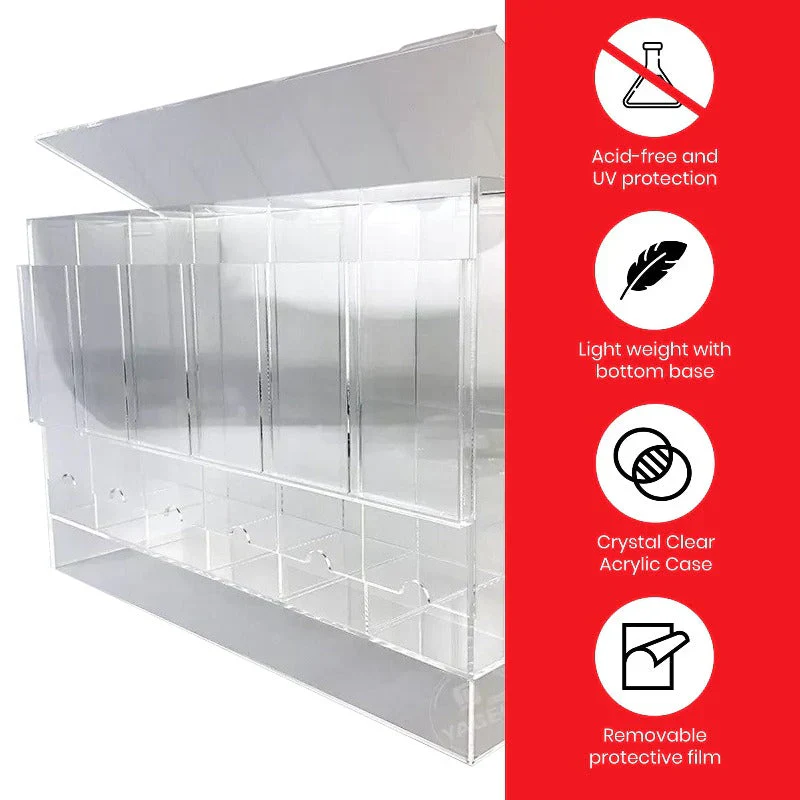 6-Slot Acrylic Booster Pack Dispenser - Image 3