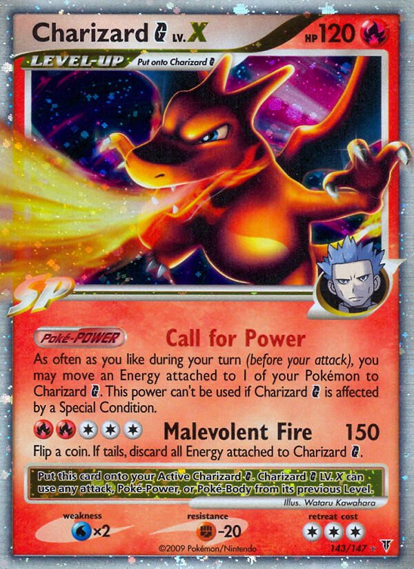 Charizard G LV.X - 143/147 - Ultra Rare