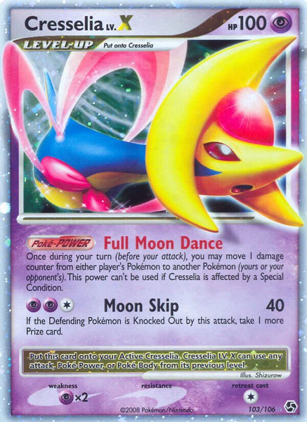 Cresselia Lv.X - 103/106 - Ultra-Rare