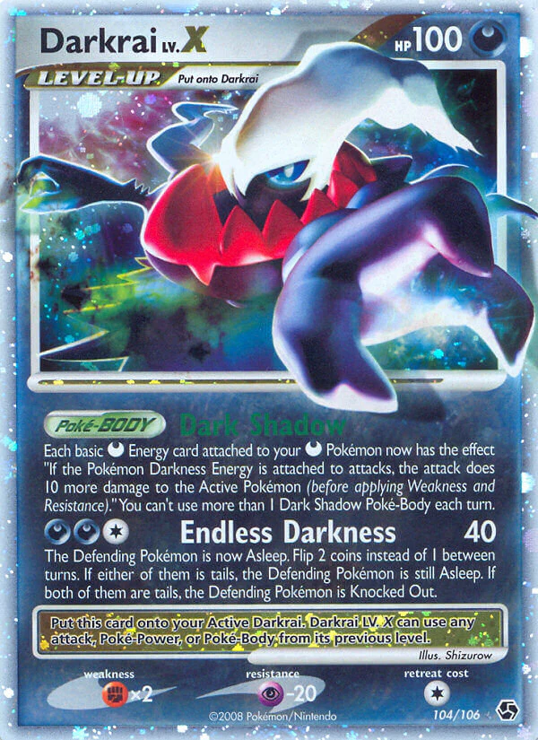 Darkrai Lv. X - 104/106 - Ultra-Rare