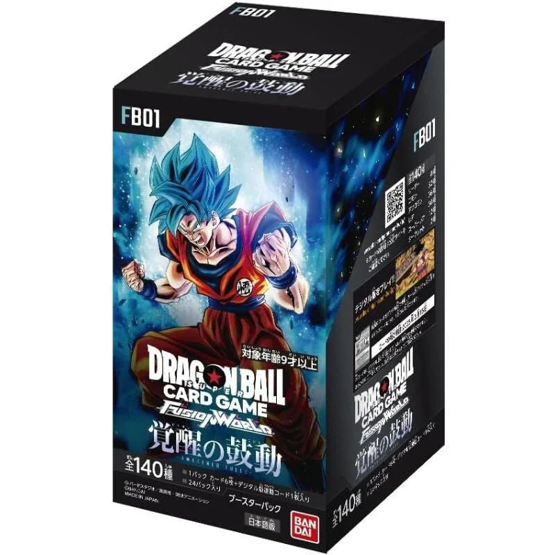Dragon Ball Super Card Game Fusion World Booster BOX [FB01] Awakened Pulse - Japanese