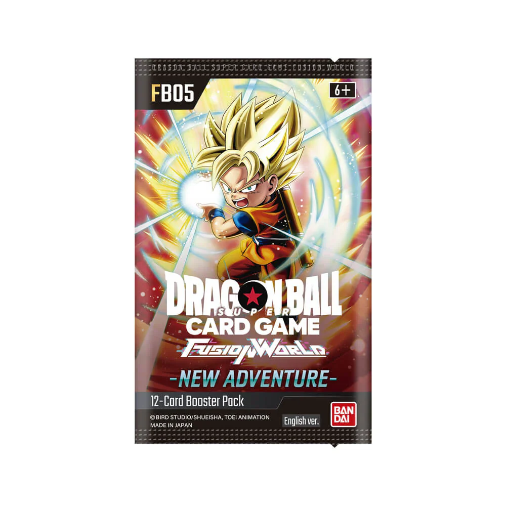 Dragon Ball Super Card Game Fusion World Booster BOX [FB05] New Adventure - Japanese