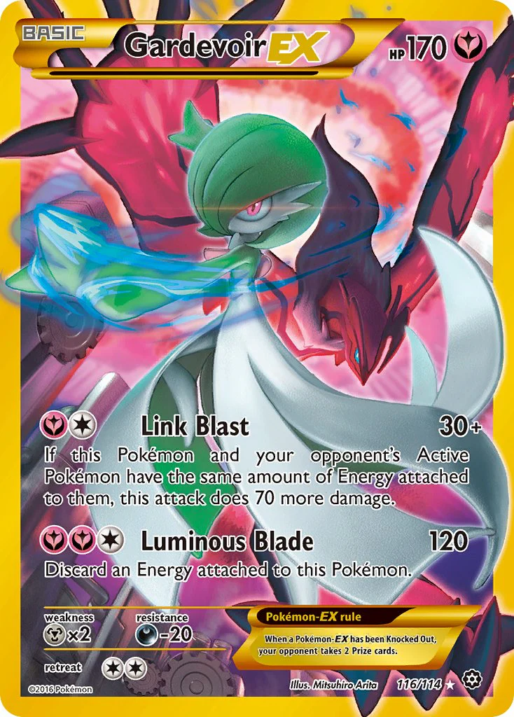 Gardevoir-EX (116/114) - Pokémon Secret Rare Holofoil
