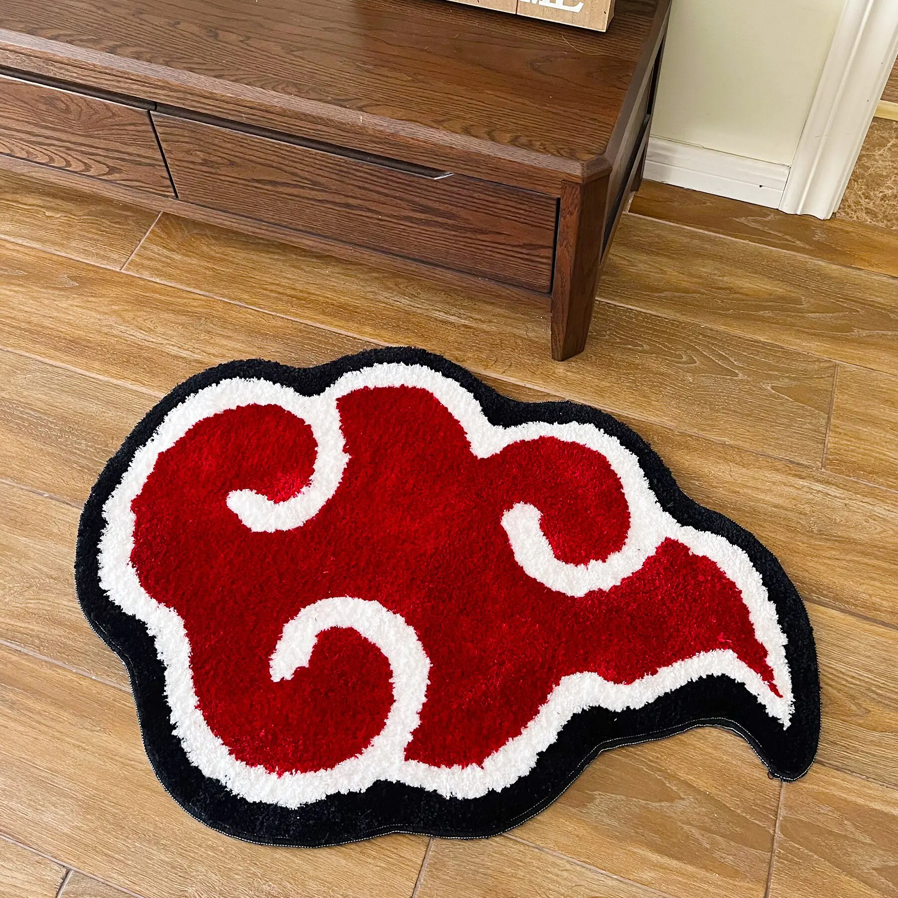 Japanese Anime Red Cloud Doormat - Image 2