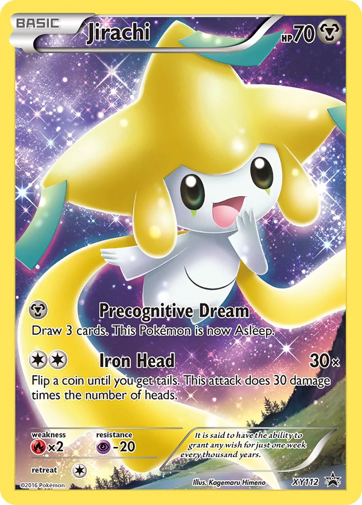 Jirachi - XY112 - Holo Promo - Pokemon XY Promos