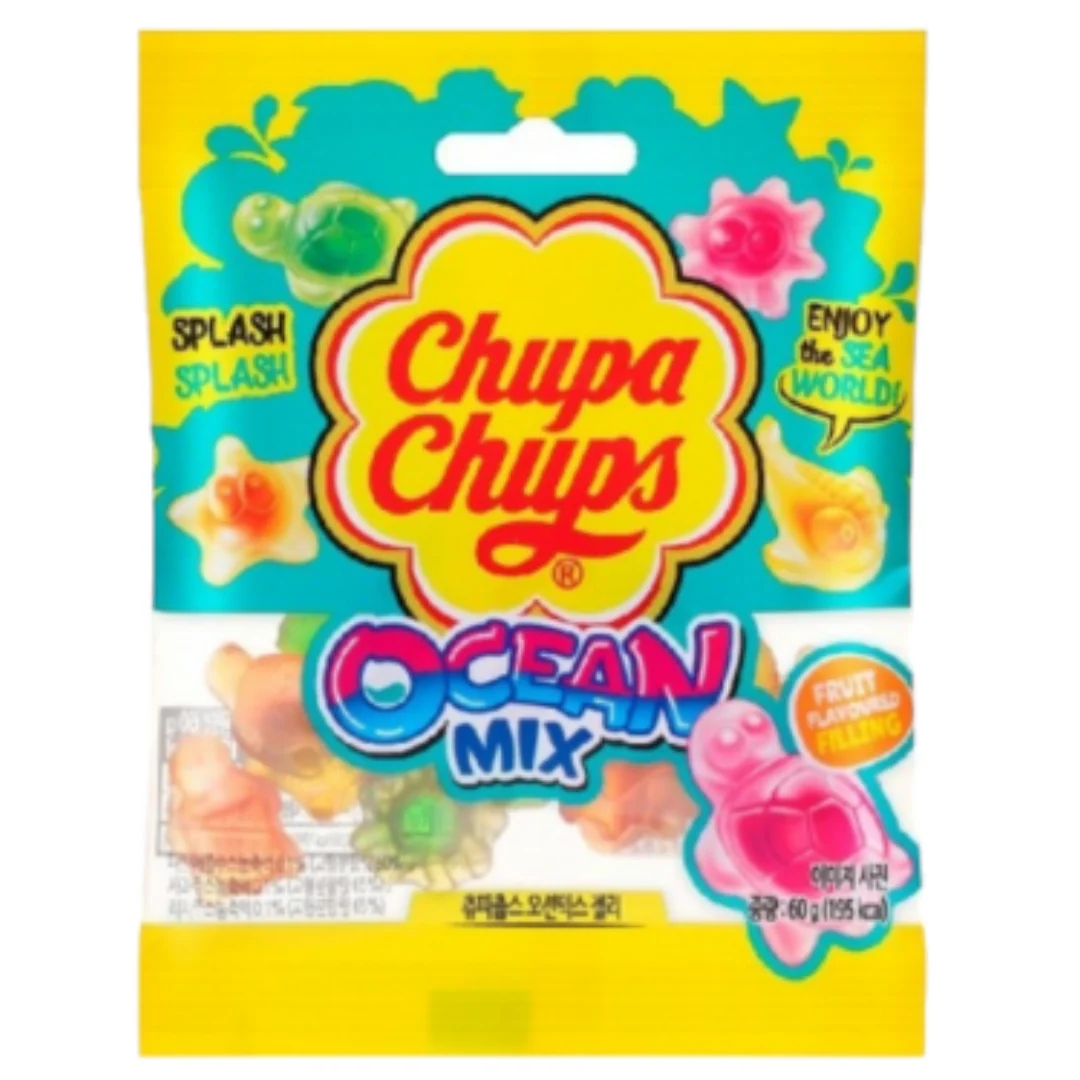 Nongshim Chupa Chups Ocean Mix Jelly Korean