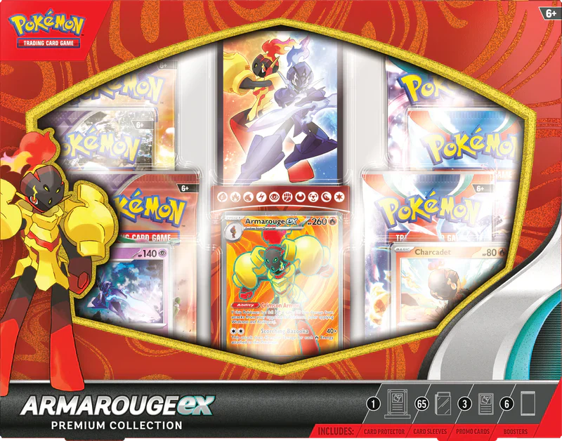 Pokemon Armarouge Ex Premium Collection Box - Image 2