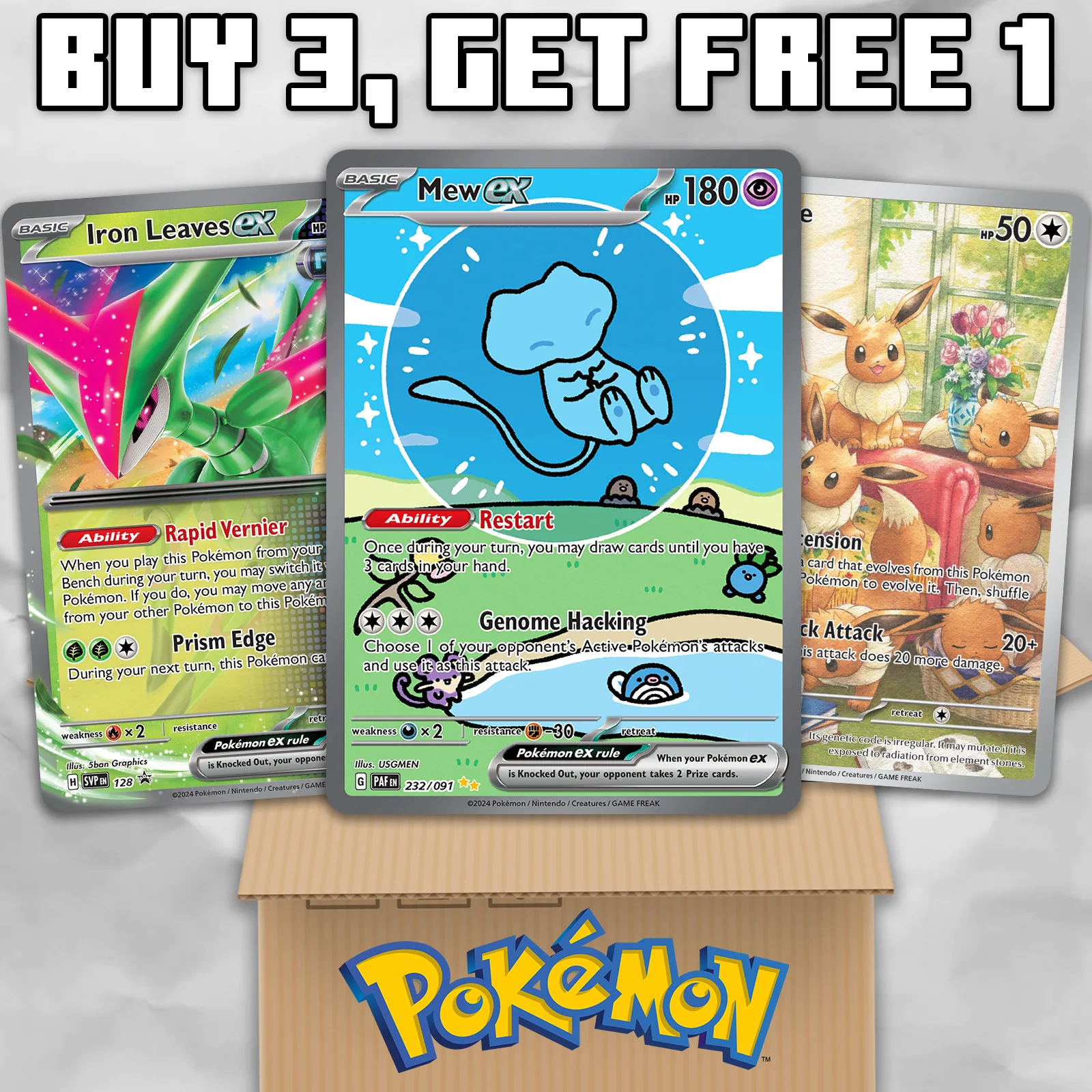 Pokémon Card GOD Pack! - 10 Ultra Rare OR Full Art Cards (Assorted Lot) - Image 3