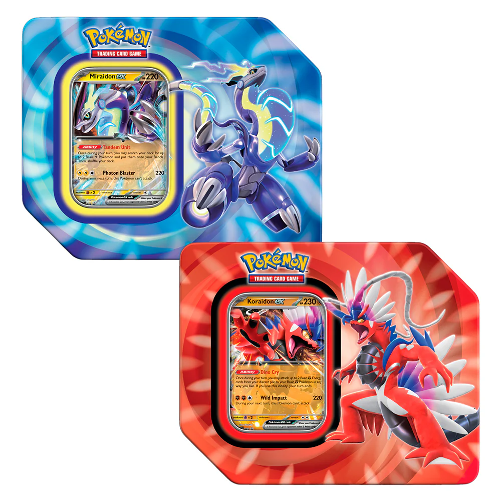 Pokemon Paldea Legends Tin