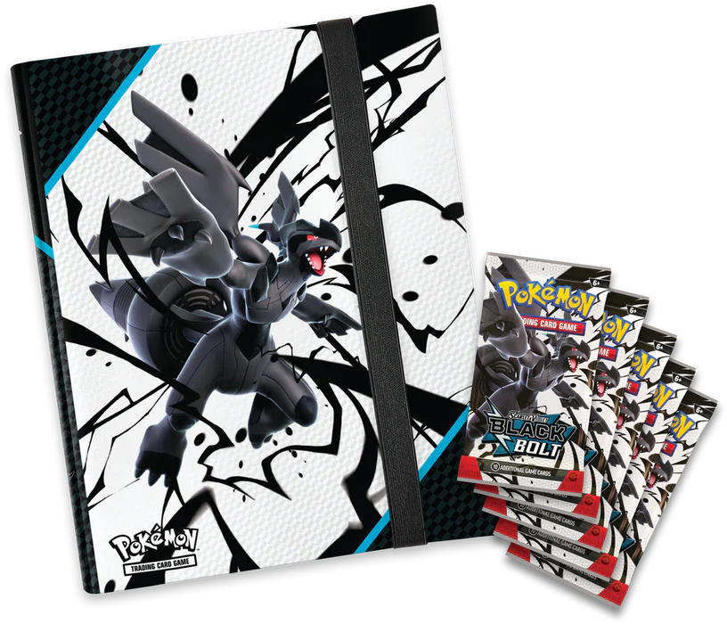 Pokémon TCG: SV10.5 Black Bolt Binder Collection - Image 2