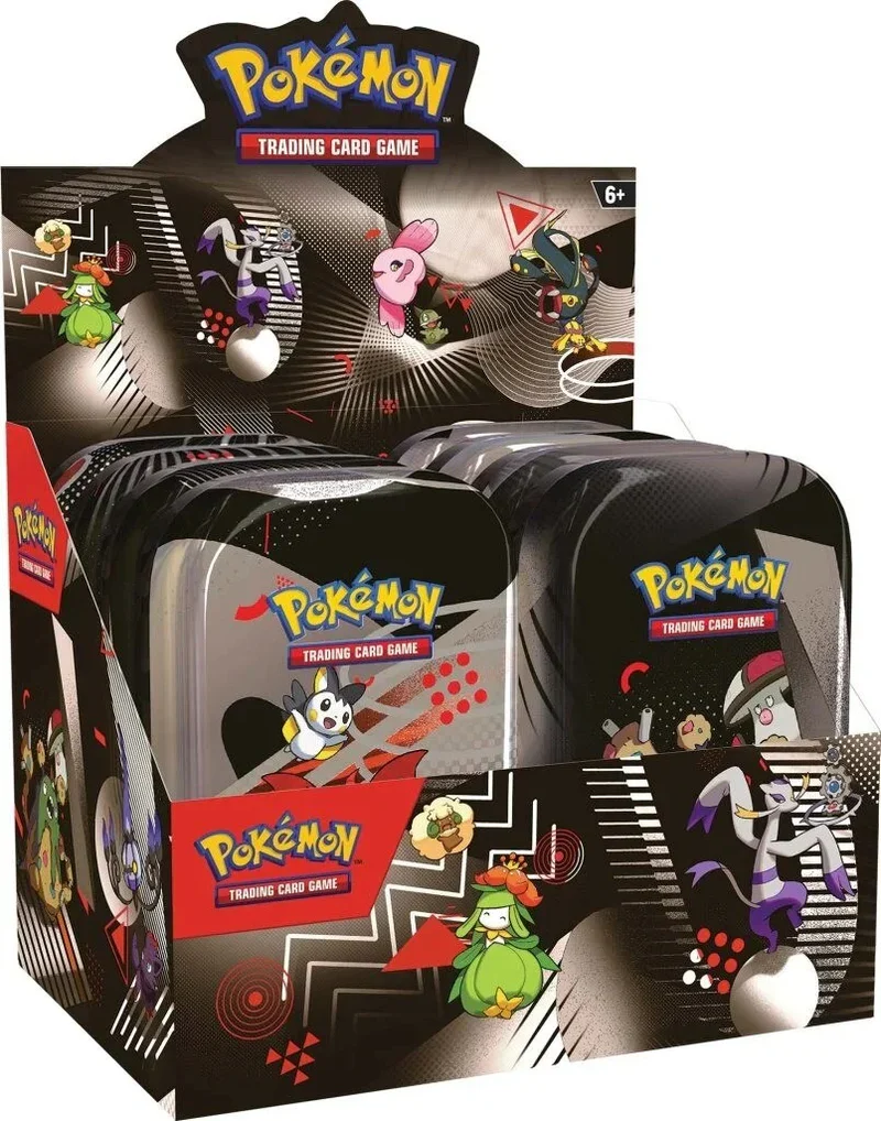 Pokémon TCG: SV10.5 Unova Mini Tin Display (8 Tins)