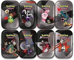 Pokémon TCG: SV10.5 Unova Mini Tin Display (8 Tins) - Image 2