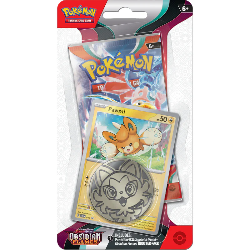 Scarlet and Violet Obsidian Flames - Pokémon Booster Pack + Promo