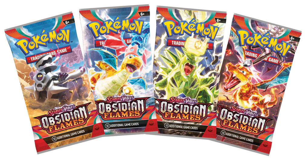 Scarlet and Violet Obsidian Flames - Pokémon Booster Pack + Promo - Image 2