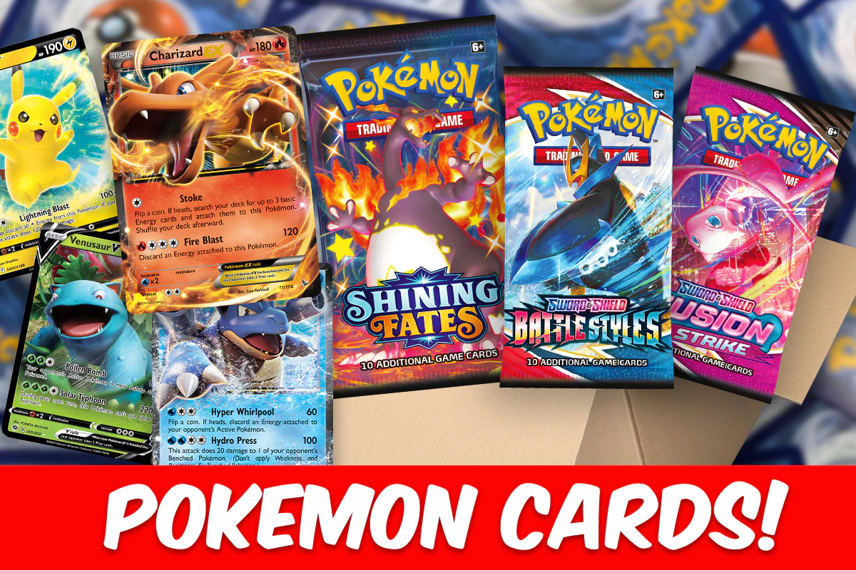 The Pokemon Gift Box - Assorted Lot (Rare & Sealed TCG Cards) - Image 4
