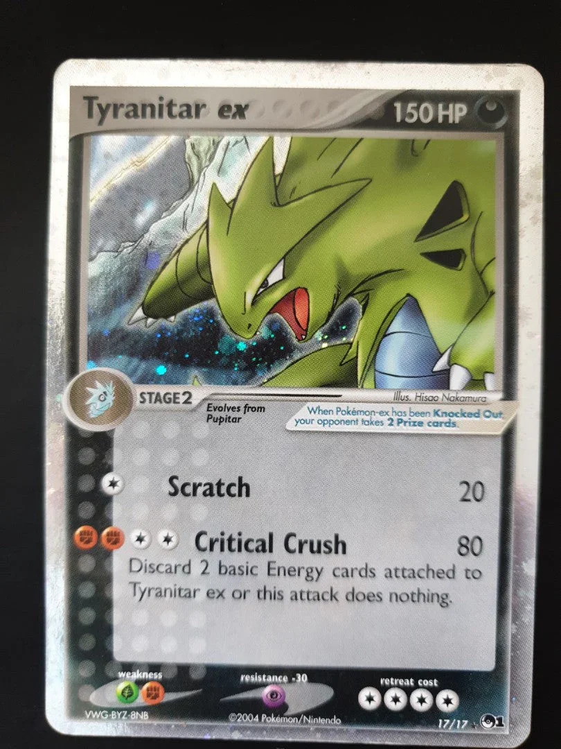 Tyranitar EX - 17/17 - Ultra Rare (Foil) - Image 3